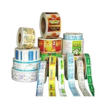 Színes nyomtatott címkék ("boros címkék")